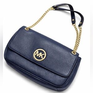 LIKE NEW Michael Kors Dark Blue Men's Bag